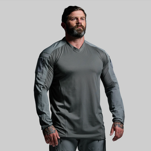 Born Primitive OP Top Pro Long Sleeve Wolf Grey