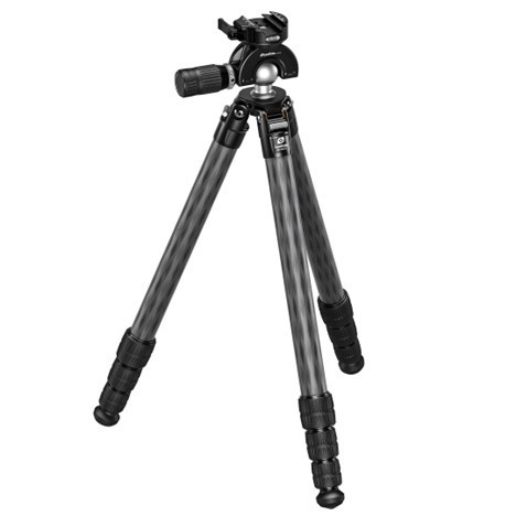 Leofoto SA-324CLX+MH-40X Carbon Fiber Tripod with Dynamic Ball Head Set 