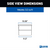 UTV Tool Box Dimensions