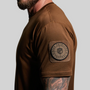 Born Primitive Range Shirt Short Sleeve Coyote Brown Velcro for Patches