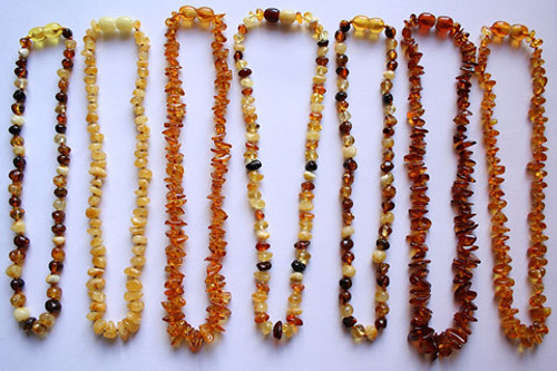 Amber Baby Teething Necklace