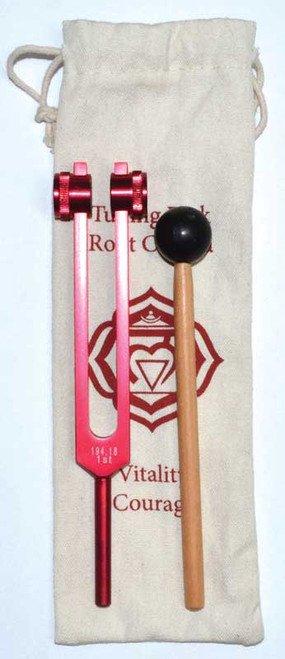 Root Chakra (red) tuning fork