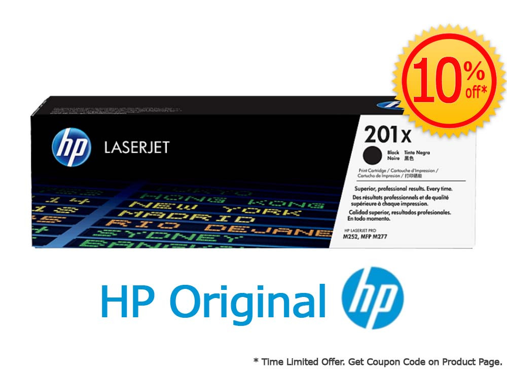 hp 201x black