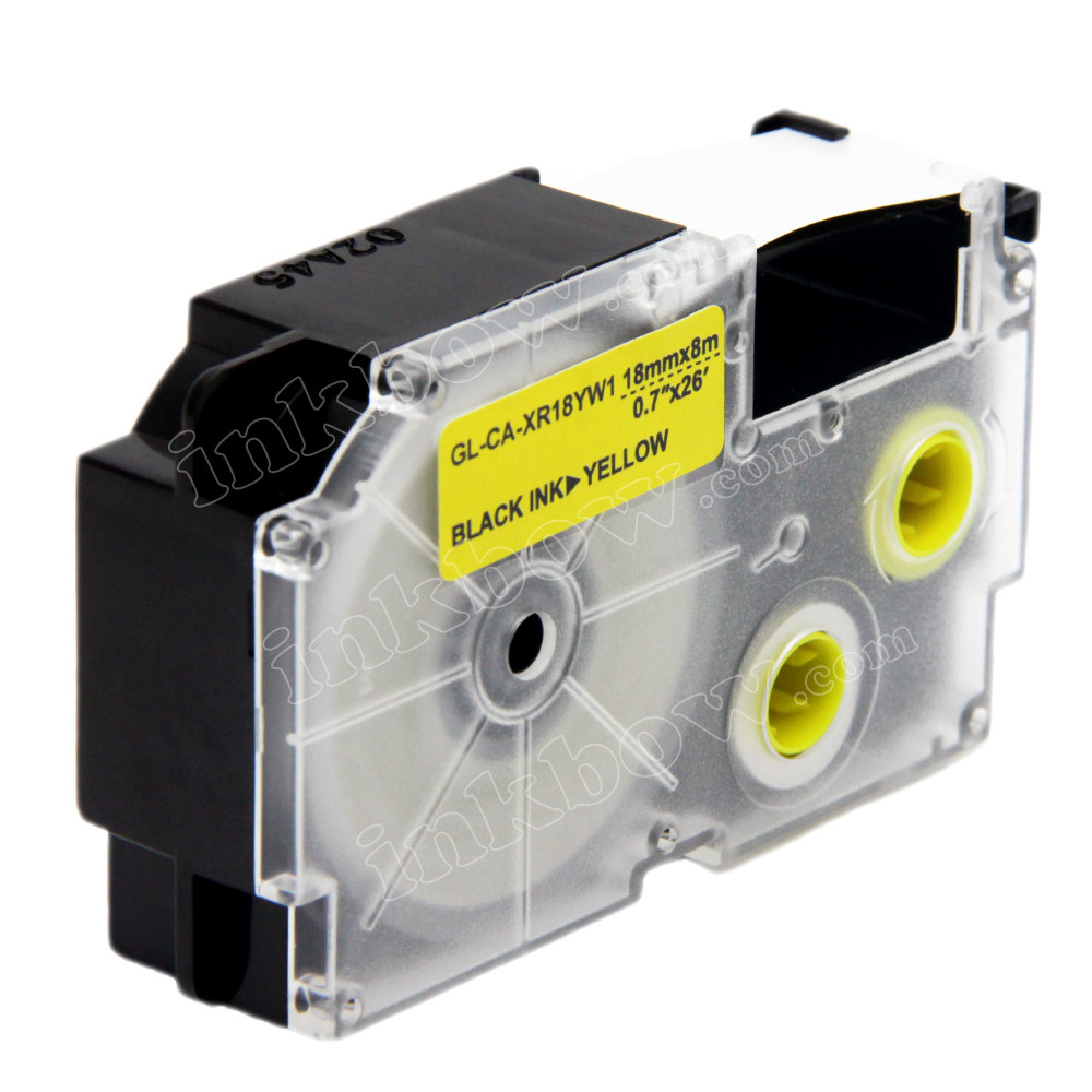 Buy Cheap Compatible EZ-Label XR-18WE1 Label Tape Cartridge for Casio ...