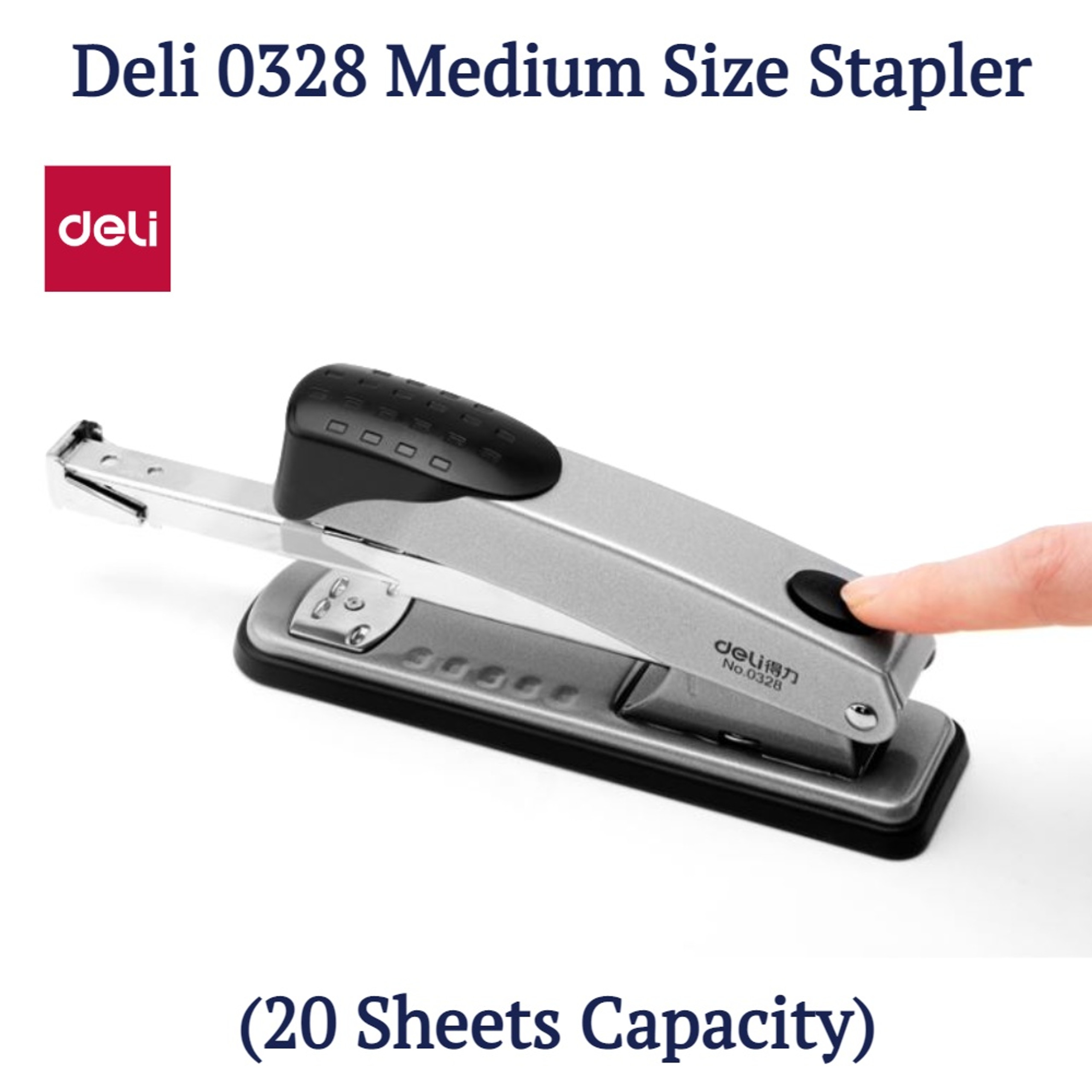 Where to Buy Cheap Deli 0328 Medium Size Stapler (Desktop Stapler) in