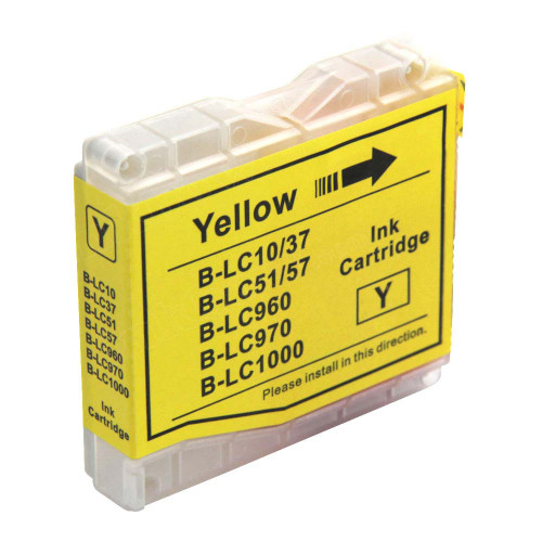 Compatible LC1000Y Yellow Ink Cartridge For Brother Printers