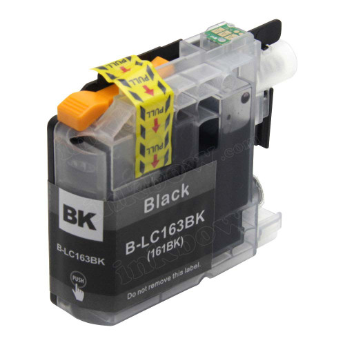 Compatible LC-163BK Black Ink Cartridge For Brother Printers