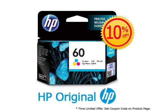 Buy Original HP 65 Tri-Color Ink Cartridge (N9K01AA) | Free
