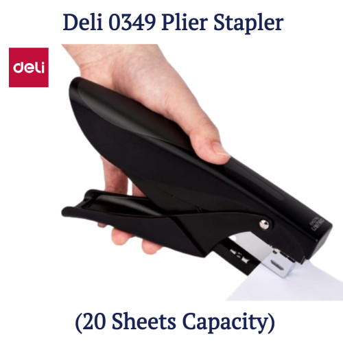 Deli 0349 Plier stapler (20 Sheets Capacity)