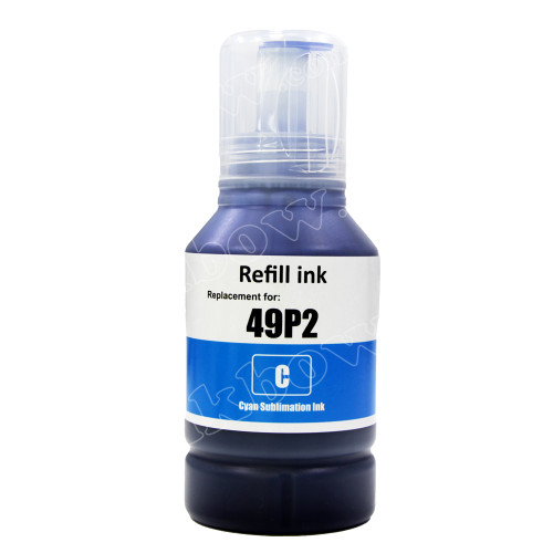 Compatible Epson T49P Cyan Dye Sublimation Ink Bottle for Epson Textile printer (C13T49P200)