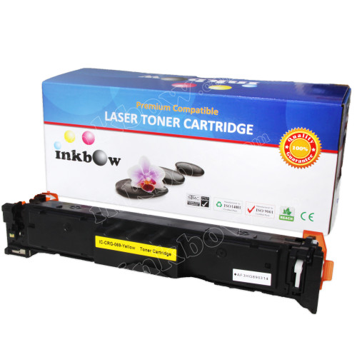 Compatible Cartridge 069 Yellow Toner Cartridge for Canon Printer