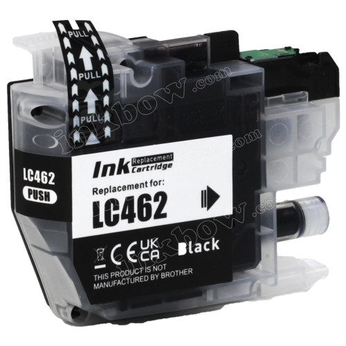 Compatible LC-462BK Black Ink Cartridge for Brother Printer