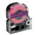 Compatible LK-4PBF Label Tape for Epson Printer (12mm Black on Fluorescent Pink)