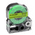 Compatible LK-5GBF Label Tape for Epson Printer (18mm Black on Fluorescent Green)