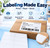 Premium A4 Sticker Paper Labels for Inkjet & Laser Printers (Matte White – 100 Sheets)