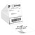 Inkbow 4 x 6 Inch Direct Thermal Fanfold Labels 500 pcs for Zebra TSC Sato Label Printers (No Ribbon Required)
