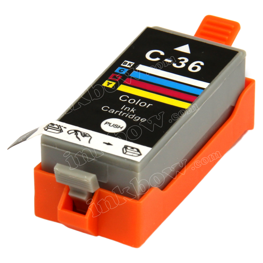 5-Pack Replacement Ink For Canon CLI-36 – Fits PIXMA Mini260, Mini320, IP100