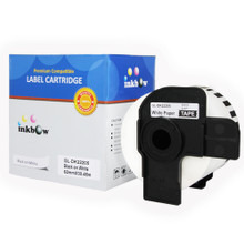 Rullo Etichette Compatibile Brother DK22205 Per Stampanti QL-500, QL-600, QL-700, QL-800, QL-810W