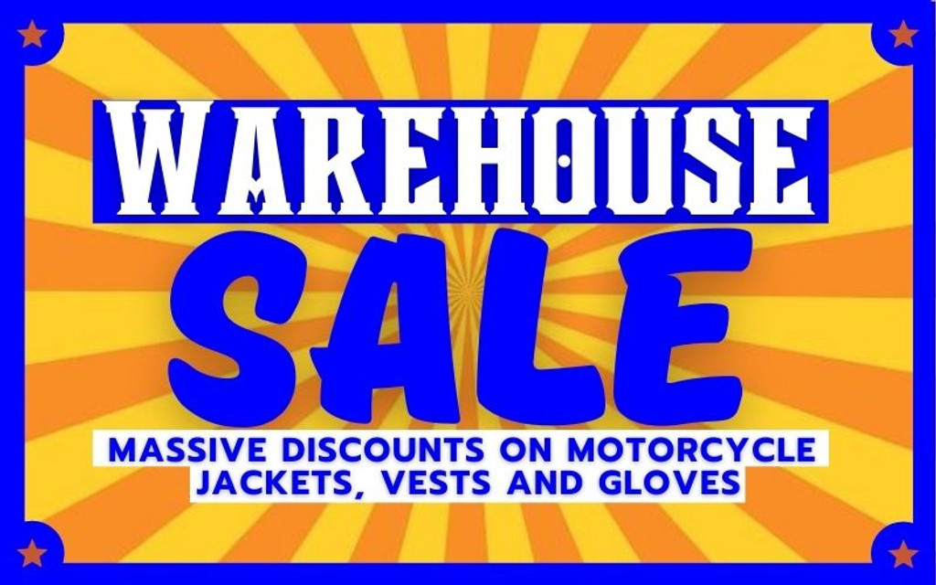 Motorcycle Clothing & Gear 3-Day Warehouse Sale
