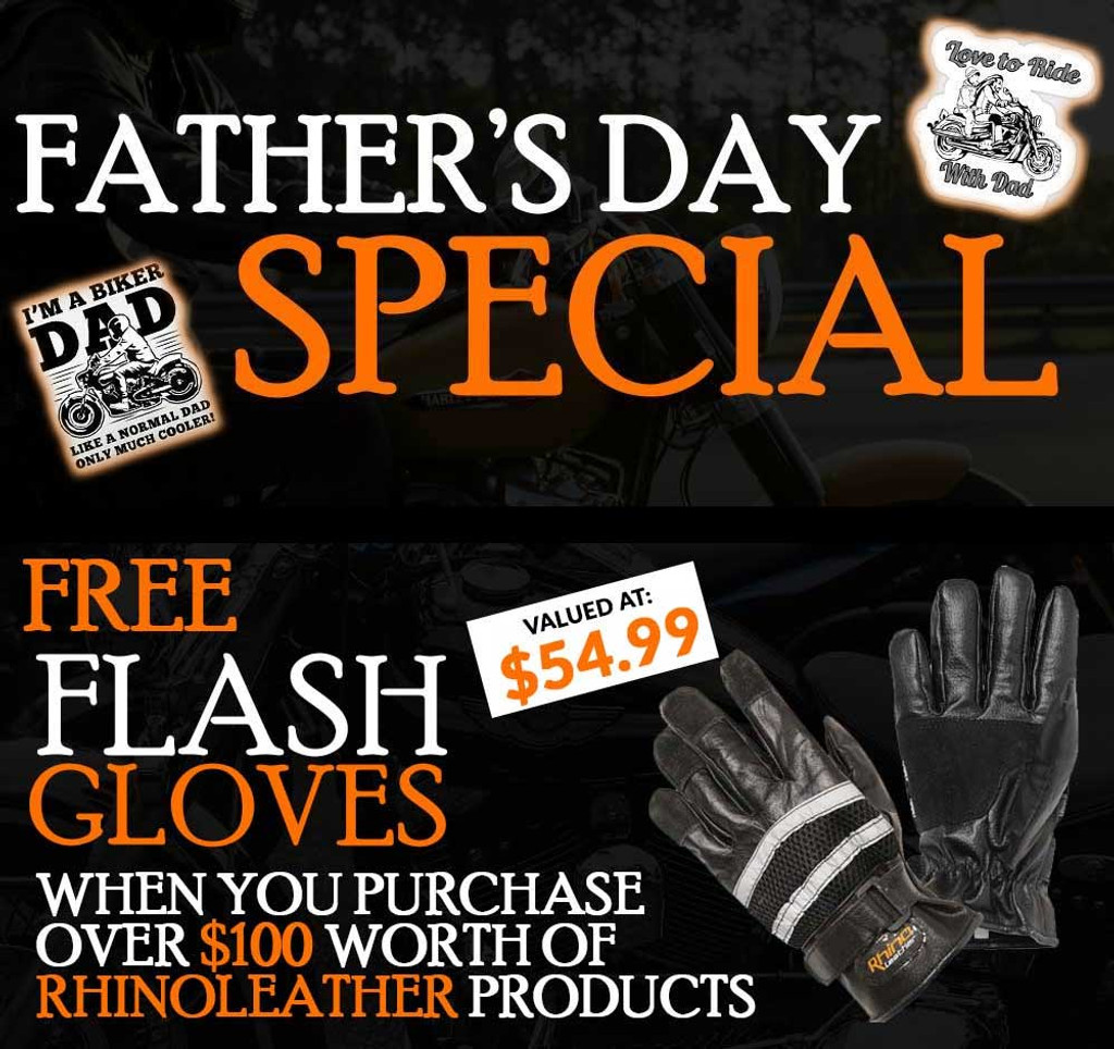 Father's Day Special - Free Flash Gloves when You Spend over $100