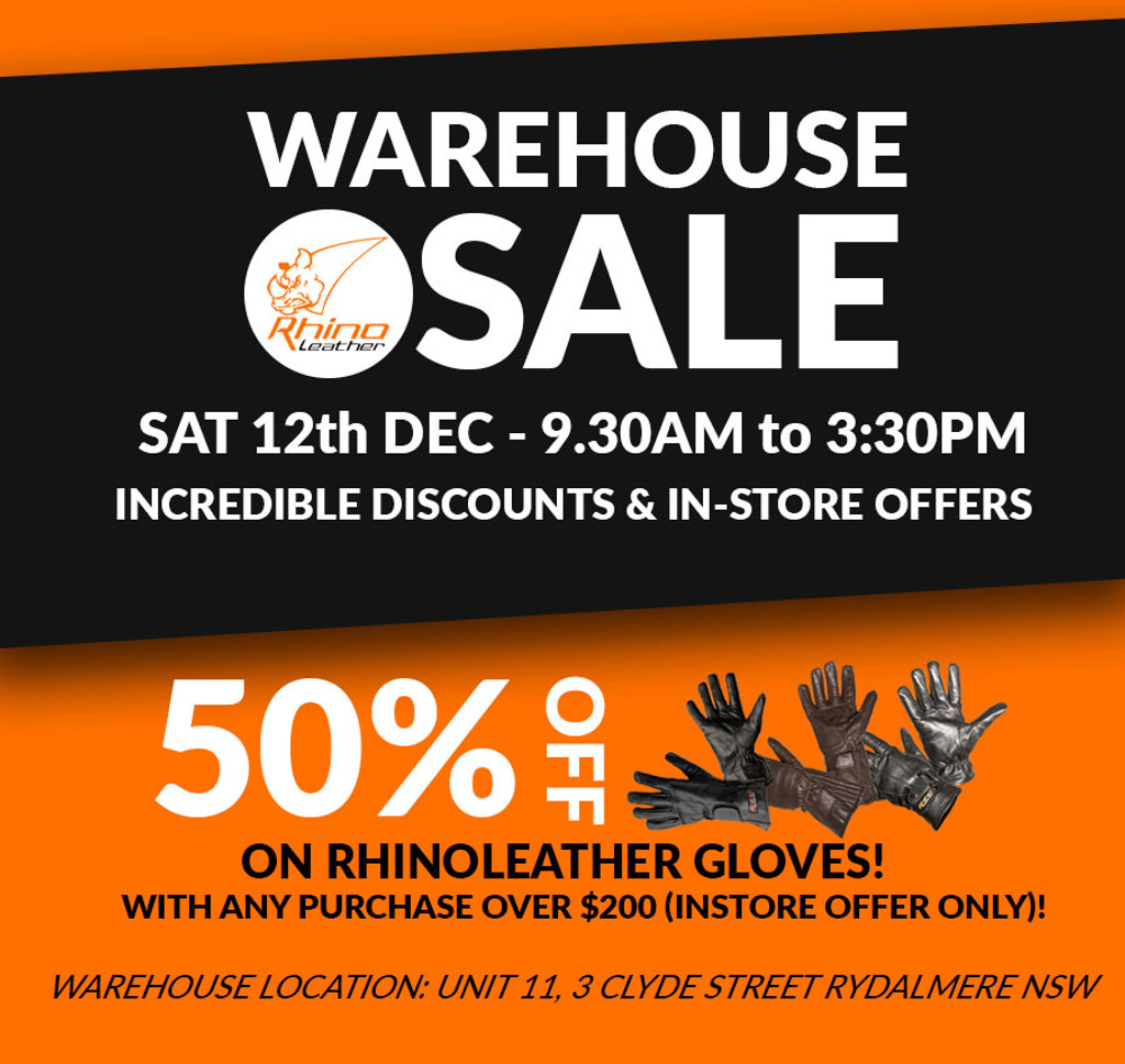 Motorcycle Clothing Warehouse Sale