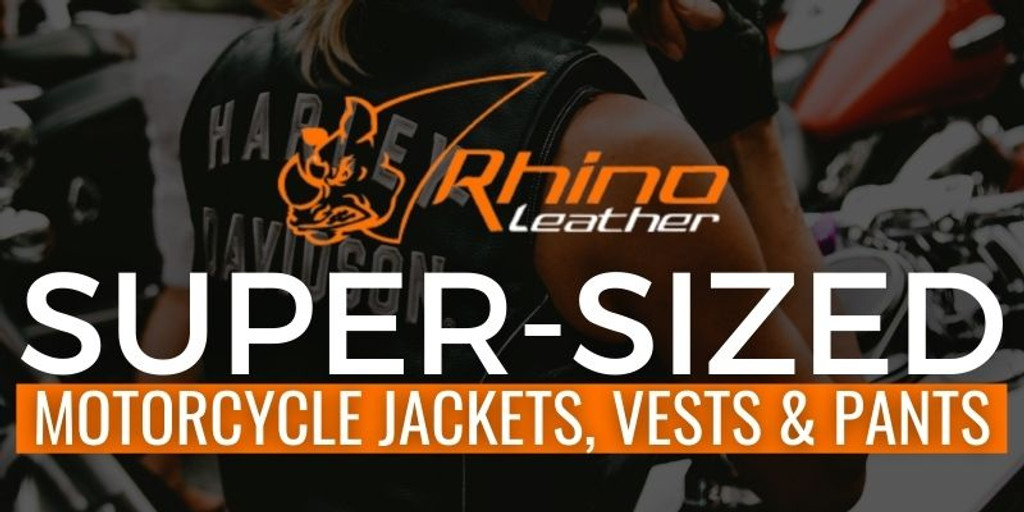 Super Sized Motorcycle Jackets, Vests & Pants
