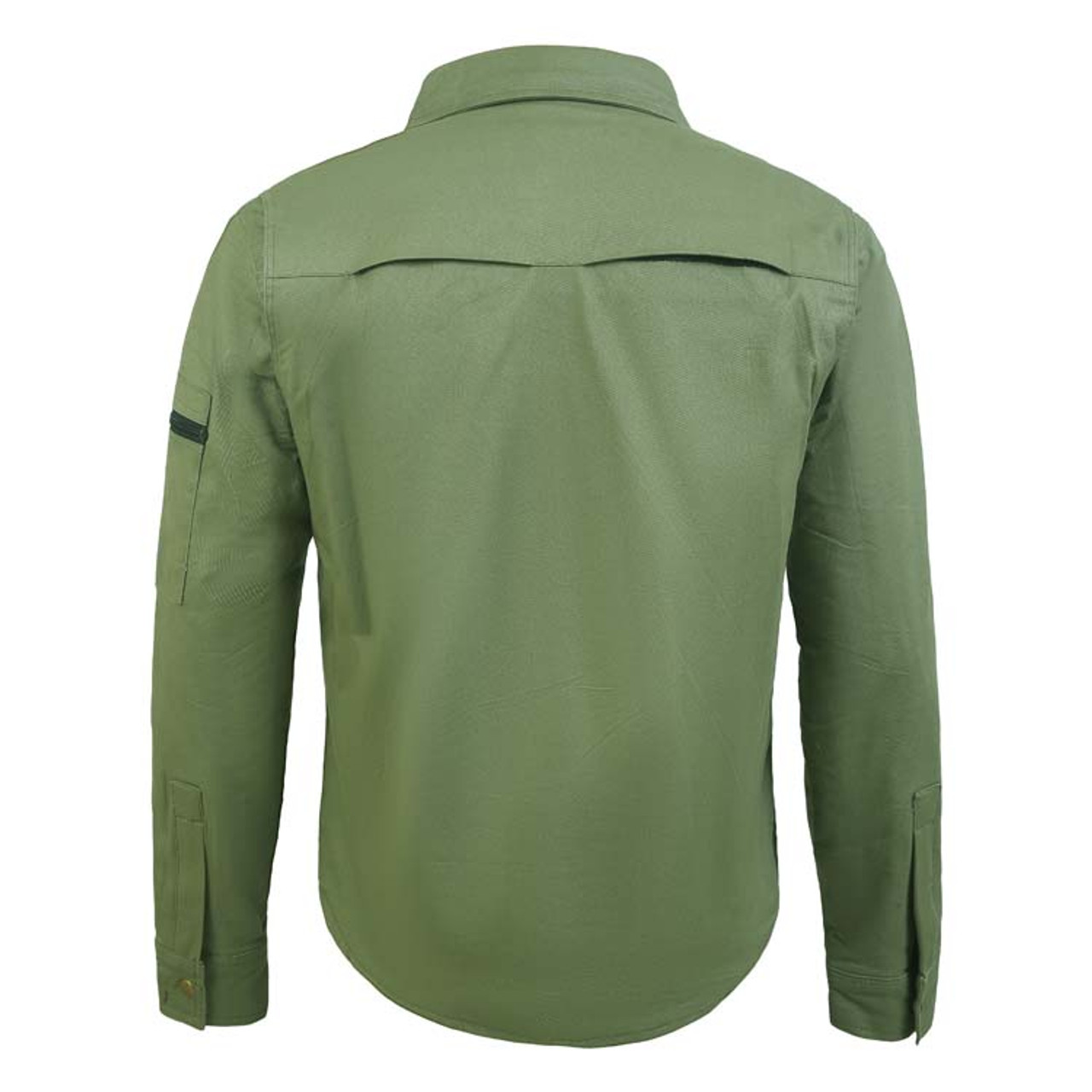 Vanguard Moto Shirt Protective Lining and CE armour included - khaki