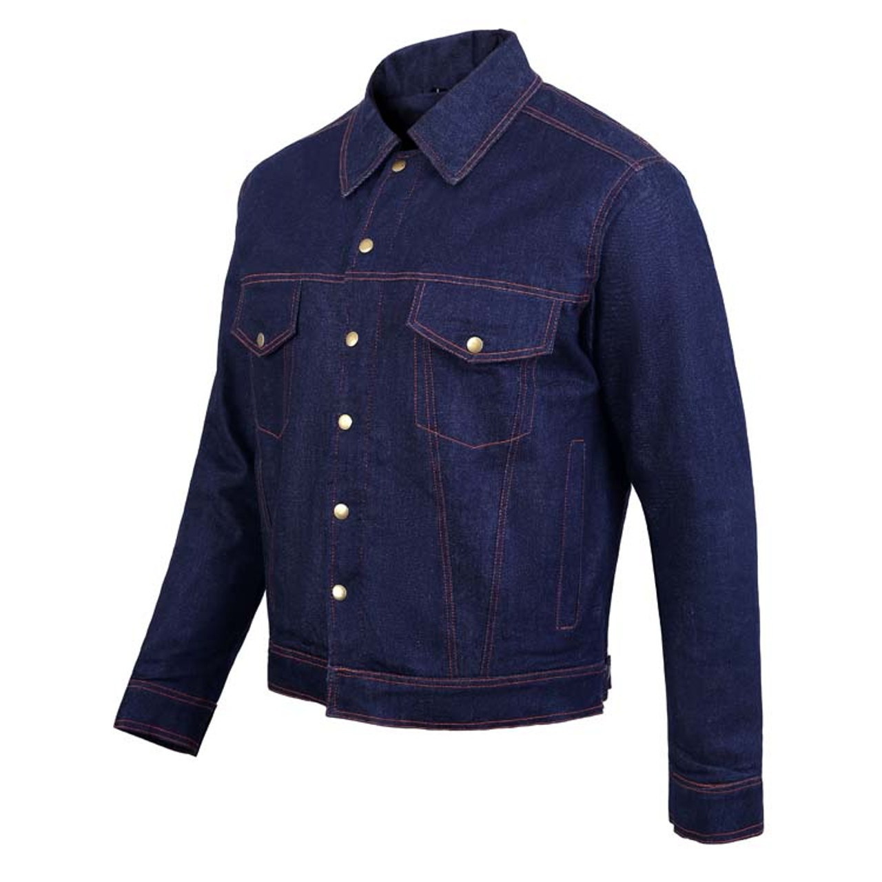 Men's Dragway Denim Shirt in Vintage Indigo Herringbone | Superdry CA-EN