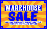 Motorcycle Clothing &  Gear 3-Day Warehouse Sale