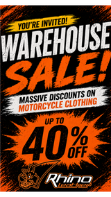 RHINOLEATHER INSTORE SALE