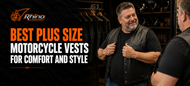 Best Plus Size Motorcycle Vests for Comfort and Style