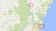 Motorcycle Routes - Sydney to Putty Road