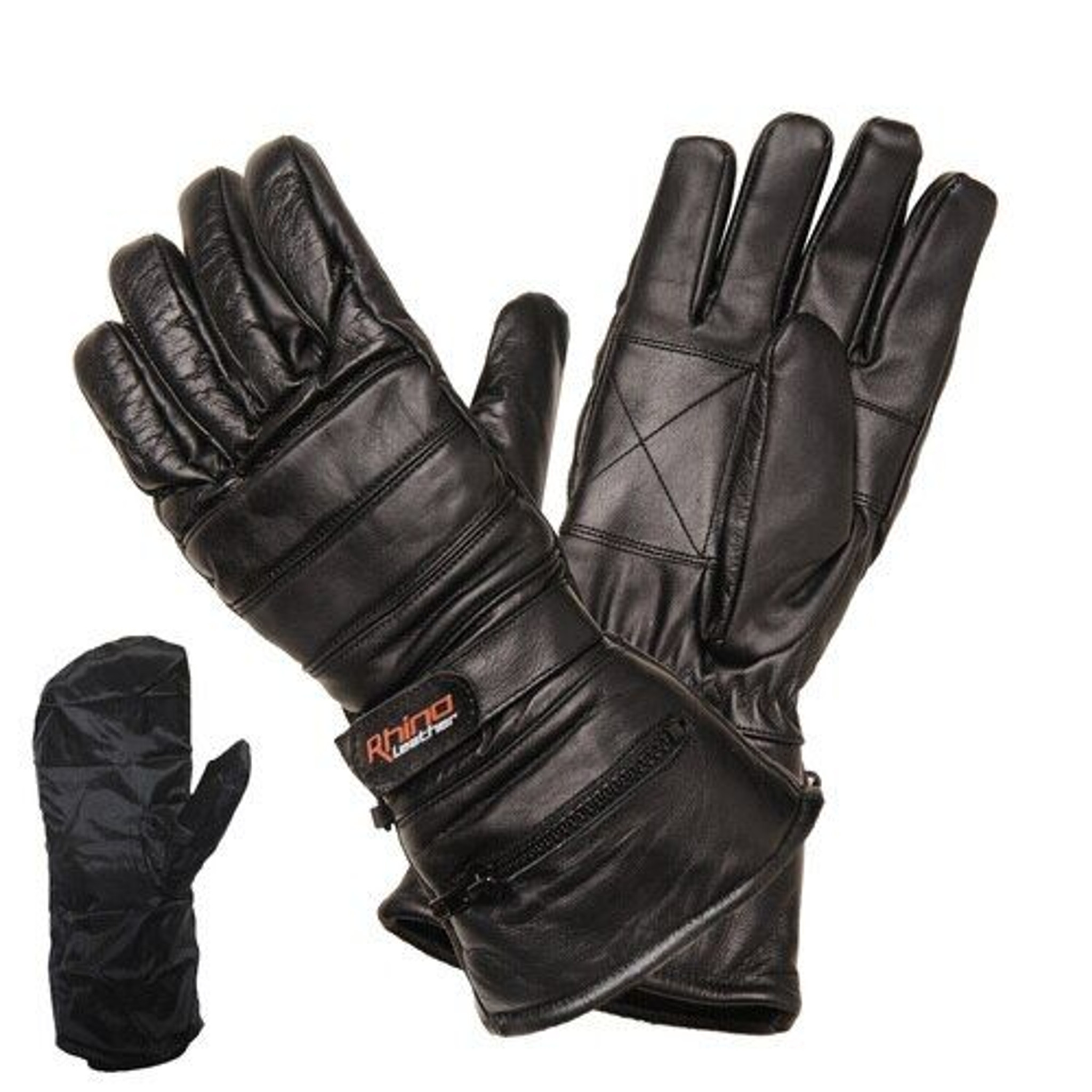 Winter leather motorcycle gloves clearance