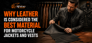 Why Leather Is the Best Material for Motorcycle Jackets and Vests