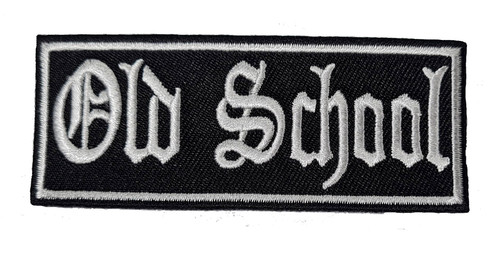 Old School Classic Motorcycle Biker Patch