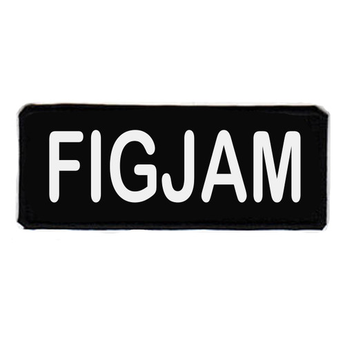 Figjam embroidered patch