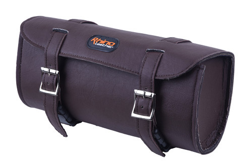 Brown Motorcycle Leather Toolbag