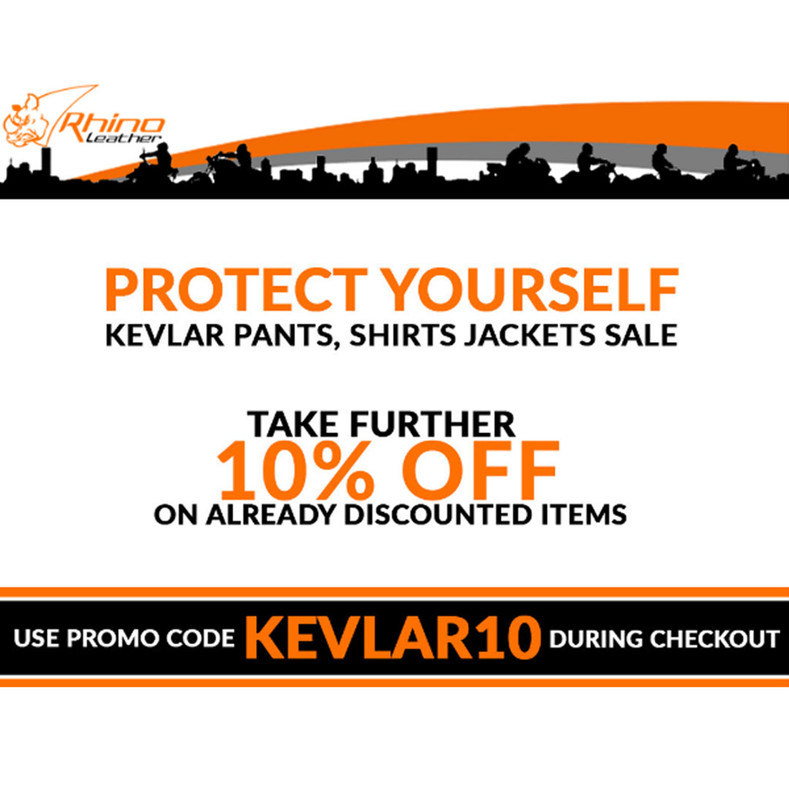 Protection Gear Sale - 10% Off All Aramid-Lined Clothing