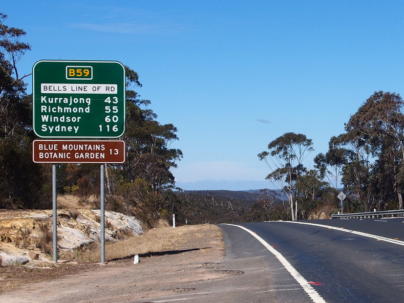Motorcycle Routes: Sydney to Bells Line Road