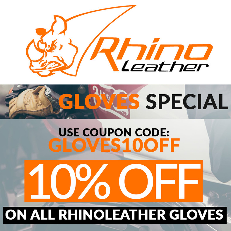 Rhinoleather Gloves Special - TAKE 10% OFF on all Rhinoleather Gloves