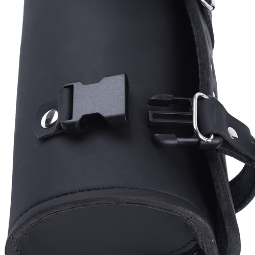 Studded Round Recon Leather Tool Bag