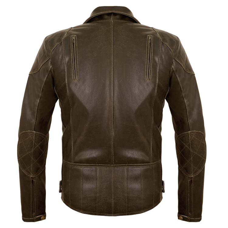 Brown Motorcycle Jacket