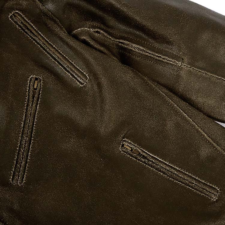 Brown Motorbike Jacket