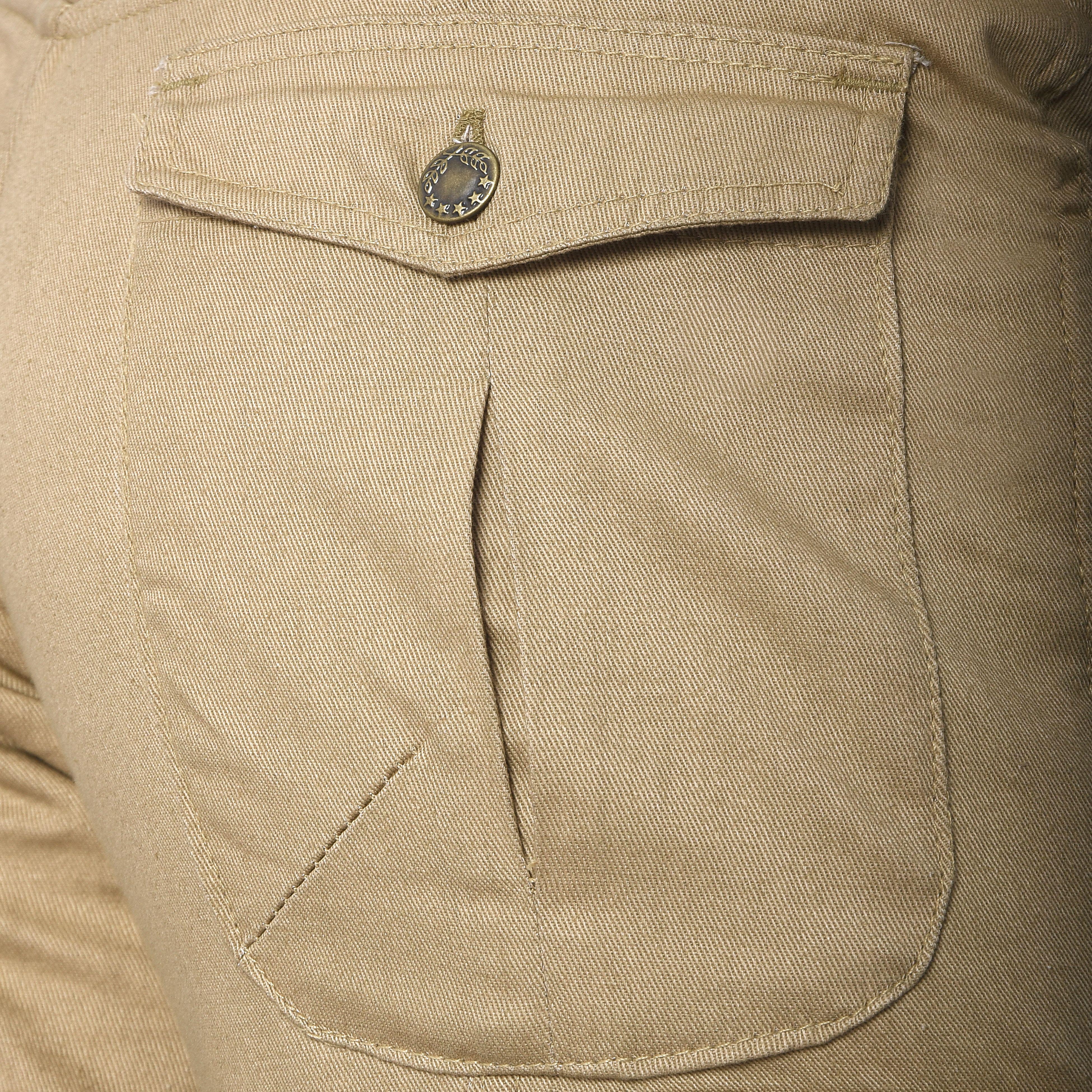 Mens Tan Cotton Motorbike Cargo Pants with Pocket Mens Tan Cotton Motorbike Cargo Pants with Pocket