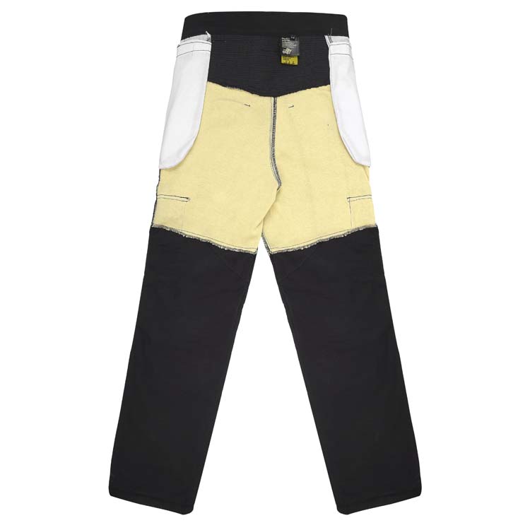 Mens Black Cotton Motorcycle Cargo Pants