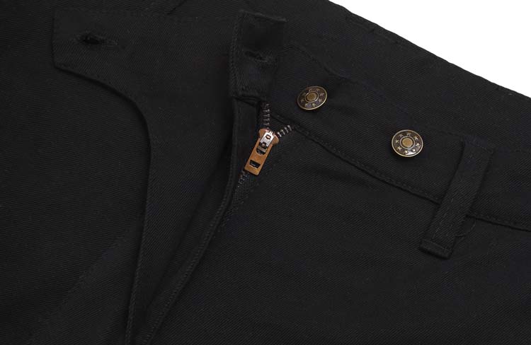 Mens Cotton Motorbike Cargo Pants reinforced with protective aramid lining