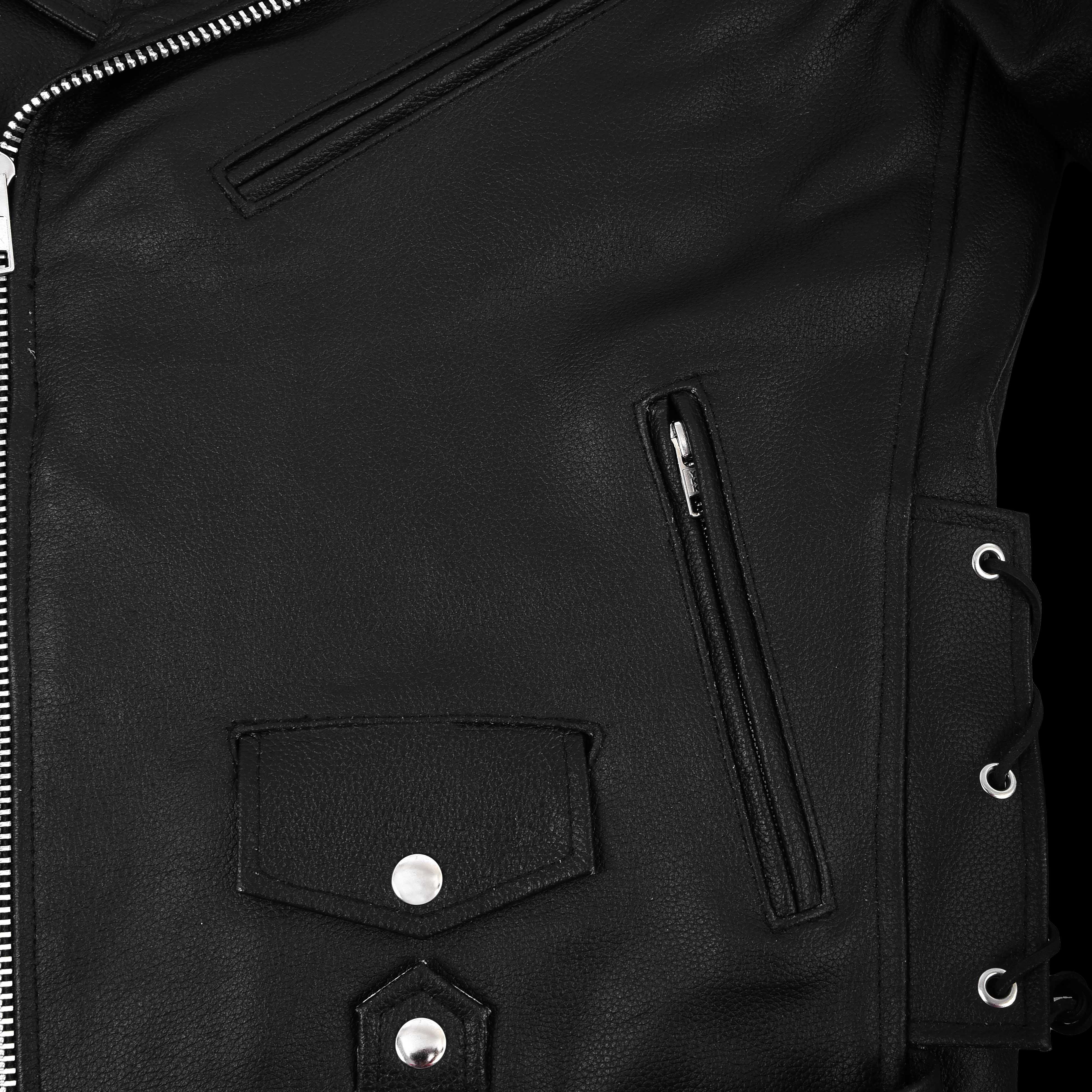 Leather Motorcycle Brando Jacket