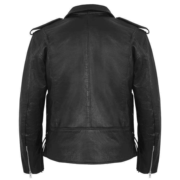 Classic Leather Motorcycle Brando Jacket