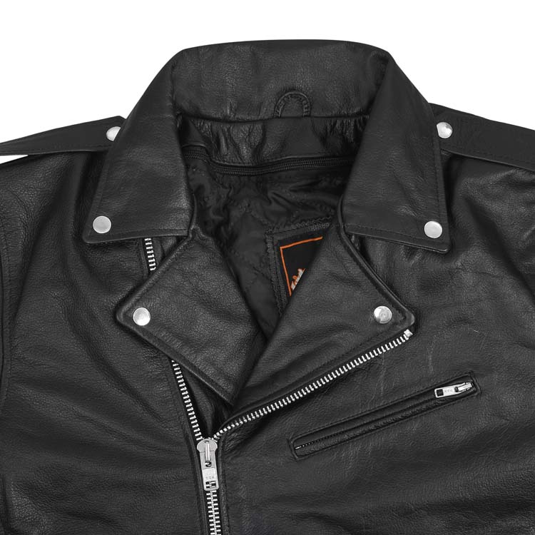 Leather Motorcycle Brando Jacket