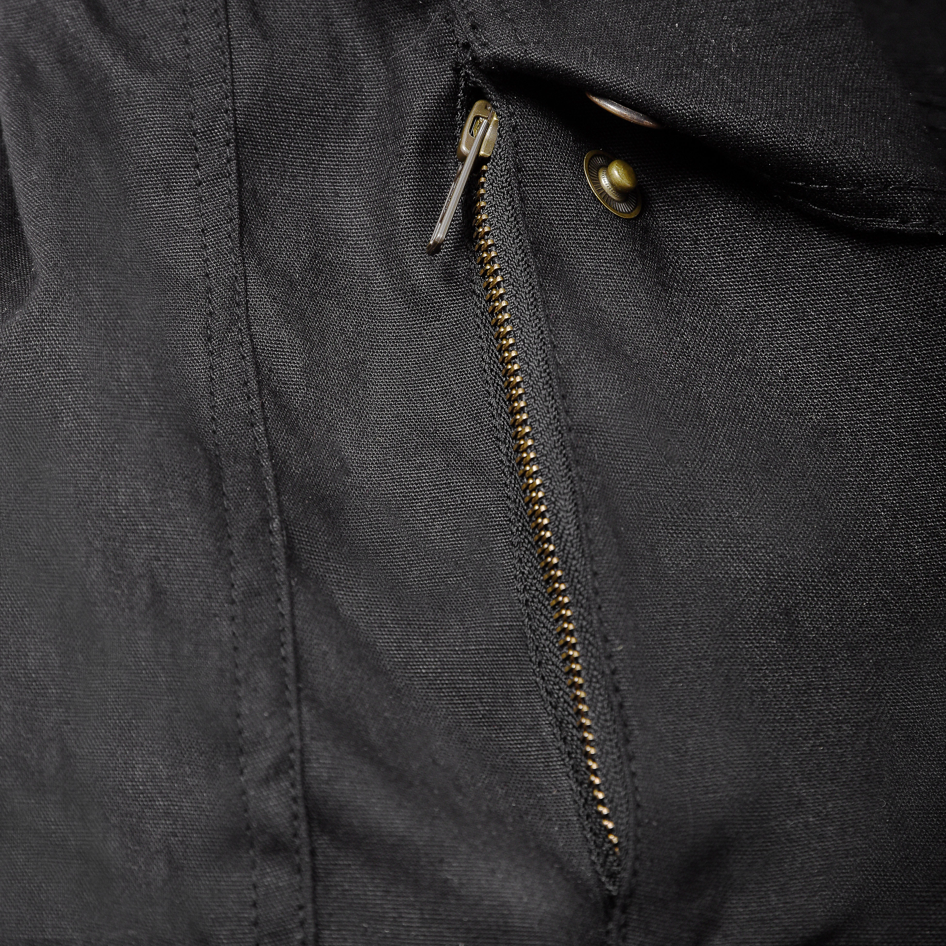 Waxed motorcycle jacet